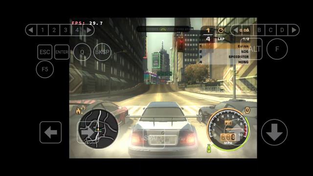 Winlator 5.1.0 Nfsmw 2005 On Sd720g 50-60fps Smooth