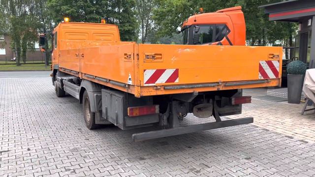 Mercedes Benz Atego 1223 Pritsche mit Kranvorbereitung смотреть онлайн