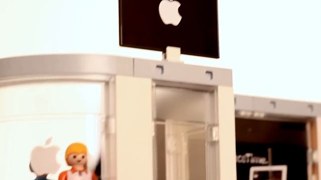 Playmobil Apple Store Play Set from ThinkGeek смотреть онлайн