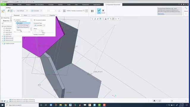 How to design a dodecahedron in Creo Parametric смотреть онлайн