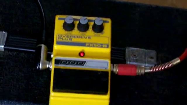 OVERDRIVE effect PEDAL DOD FX50-B demo.mov смотреть онлайн
