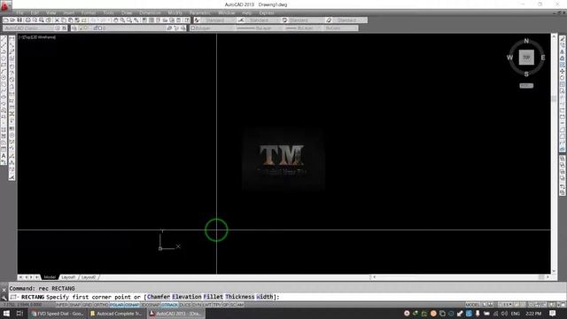 AutoCad Tutorial For Beginners in Hindi Urdu Rectangle Tool смотреть онлайн