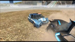 BeamNG.Drive Mod : Civetta Bolide Police Interceptor 1 (Crash test)