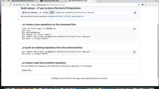 Video 2 Your First Repository смотреть онлайн