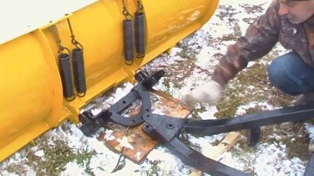 Снежный отвал на УАЗ 469 (обзорчик) смотреть онлайн