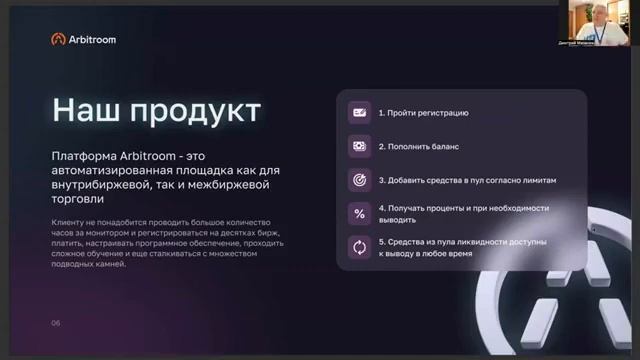 #Arbitroom 20-25% в месяц - нейросети для арбитража криптовалют смотреть онлайн