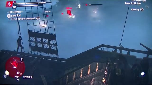 Assassin's Creed 4 Black Flag Great White Shark & Fort part 7 смотреть онлайн