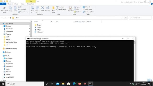 How to add background music in any video using ffmpeg смотреть онлайн