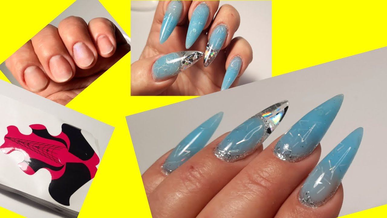 *576*Сама себе мастер!Стилеты на Нижние формы.Моделирование!ВАУ!/stilettos on the lower forms. смотреть онлайн