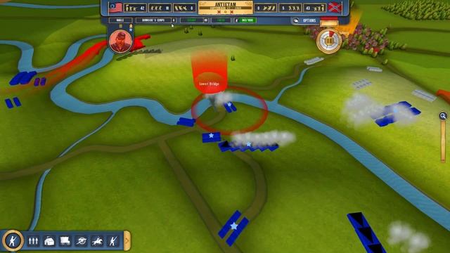 Battleplan American Civil War Campaign Let's Play - Mission 4 Gameplay Antietam смотреть онлайн