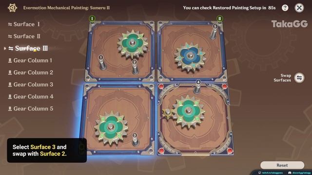 3.7 Evermotion Mechanical Painting Invoker Sumeru 1 & 2 Gear Puzzle Genshin Impact Gears Event смотреть онлайн