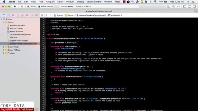Mastering iOS Core Data with Swift: Introduction to Core Data - Part 1 of 3 смотреть онлайн