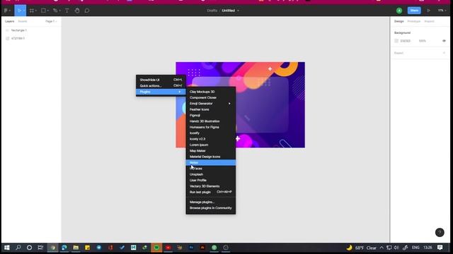 How to Create Glass Morphism Effect in Figma | UI Design Tutorial смотреть онлайн