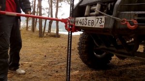 Обзор реечного домкрата фирмы «REDBTR» (Hi-Jack)