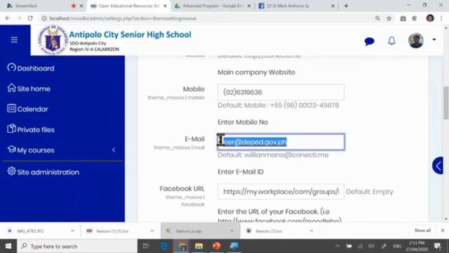 Moodle LMS - Adding Footer to your Moodle LMS - PART 4 - Webinar - Edtech - OER смотреть онлайн