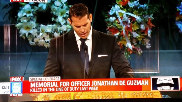 Speech by Sgt. Johnny Iammarino on Officer Jonathan "JD" De Guzman смотреть онлайн