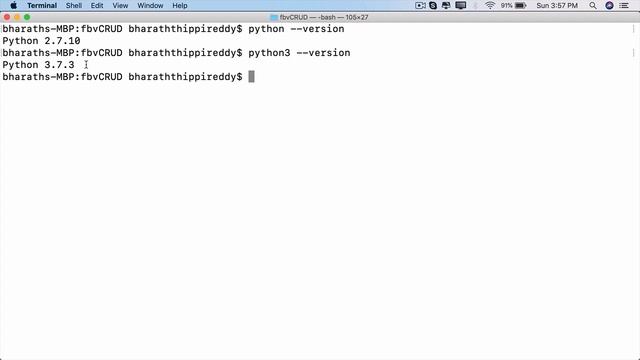2.1 Installing PIP and Django смотреть онлайн