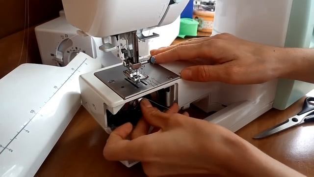 Нижняя нить наматывается на шпульку или петляет. смотреть онлайн