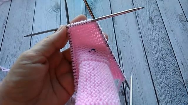 Вяжем спицами пинетки-носочки для малыша/knitting Booties/Booties Stricken