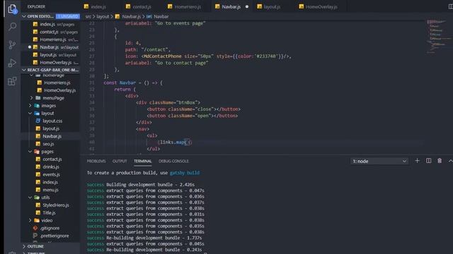 How to build a website using React with animations(GSAP) | Part 3 смотреть онлайн