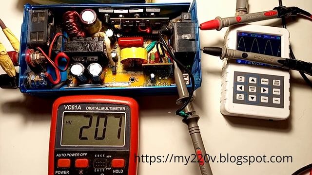 Запуск синусного інвертора Ukc 400w