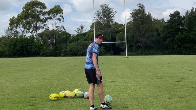 Rugby League - Goal Kicking tips for getting more distance смотреть онлайн
