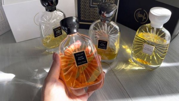 Ароматы от Atelier des Ors // Choeur Des Anges // Aube Rubis // Iris Fauve // Lune Feline