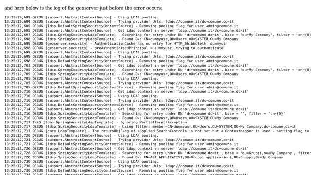 GIS: LDAP role service with hierarchical groups search смотреть онлайн