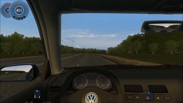 City Car Driving 1.3.3 Volkswagen VW Bora V6 [1080p] смотреть онлайн