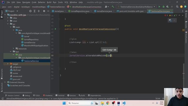 Testes em Java com Junit + Mockito смотреть онлайн