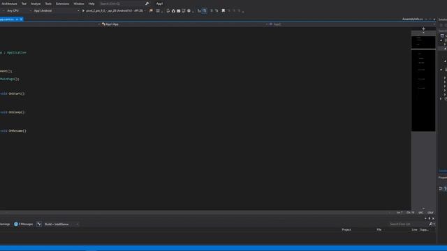 Xamarin Forms 2 – Структура решения, App xaml и MainPage смотреть онлайн
