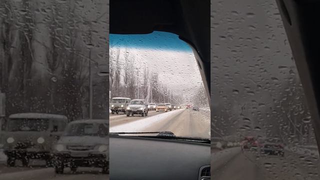 Зимнее утро на Московской ... 30 ноября . смотреть онлайн