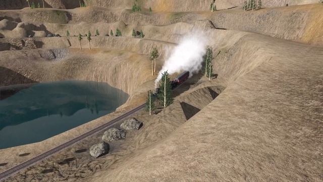 Trainz 2019 - Custom Route - Tardogno Canyon смотреть онлайн
