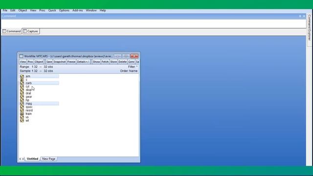 Elastic Net, Ridge Regression And LASSO In EViews 11