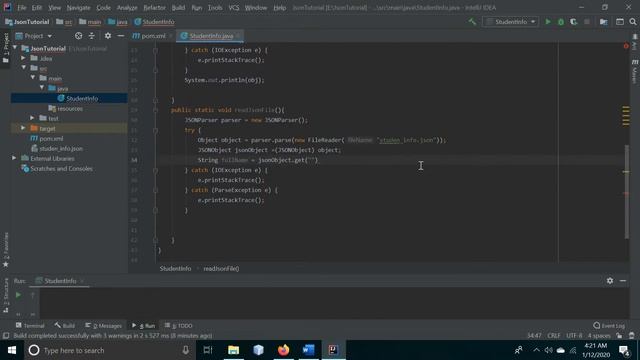Read JSON Object смотреть онлайн