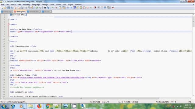 CSS Tutorial - how to style body element in css смотреть онлайн