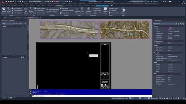 Synchronize Viewports in AutoCAD смотреть онлайн