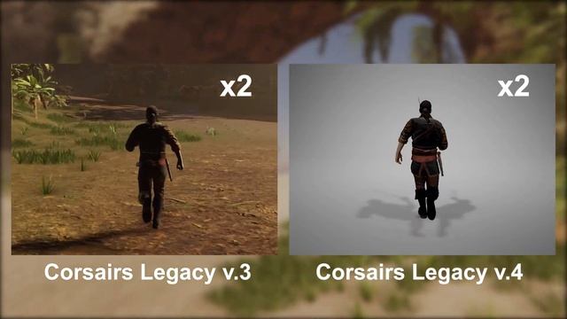 Выбираем анимацию бега Corsairs Legacy (Наследие Корсаров) - Дневник разработки №5 смотреть онлайн
