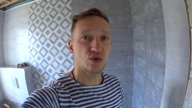 из города в деревню :ПОТОЛОК В ВАННОЙ ГОТОВ смотреть онлайн