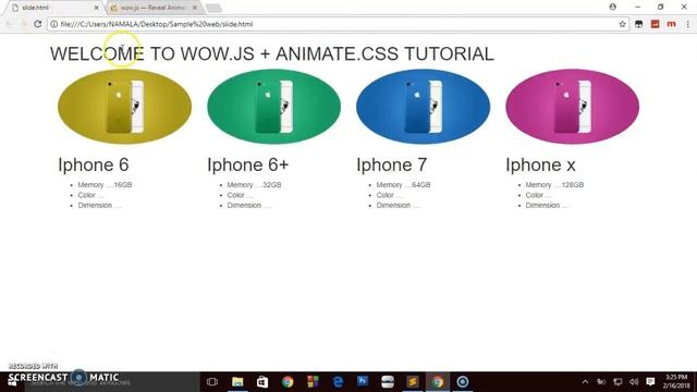 Reveal Animations When You Scroll . Easy Tutorial - FULL VIDEO смотреть онлайн