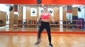 АЭРОБИКА для занятия дома под ритмичную музыку? Aerobics dance exercise | aerobics for beginners