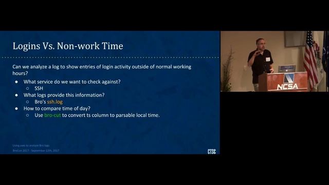 Using awk to analyze Bro logs by Mark Krenz смотреть онлайн