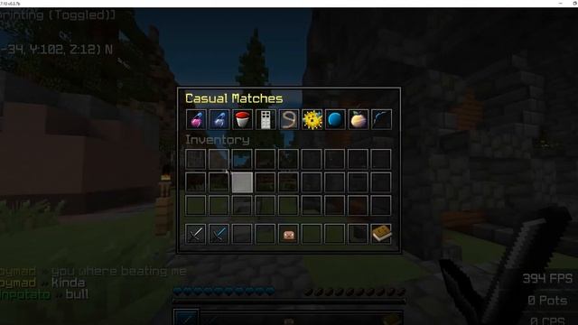 New Minecraft 1.7.10 PVP Client смотреть онлайн