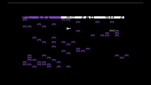 Alien Hunter Longplay (Commodore Vic-20 Game) - Level 9 (Hardest)