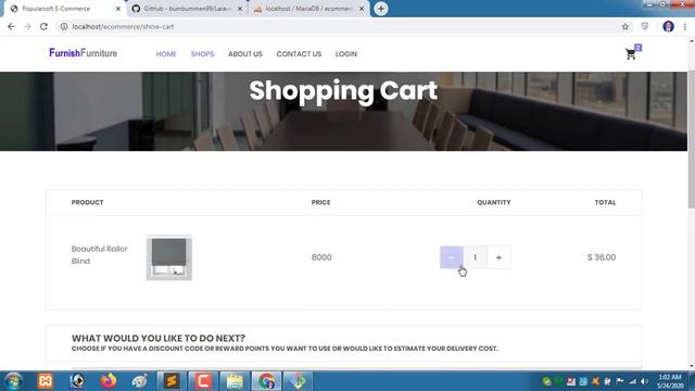 Laravel 6 ecommerce | Part-16 | Laravel Shopping Cart смотреть онлайн