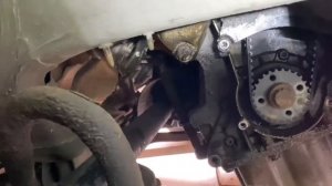Как заменить ремень ГРМ Шкода Октавия Тур 1.8 т. AGU. Своими руками. How to replace the timing belt