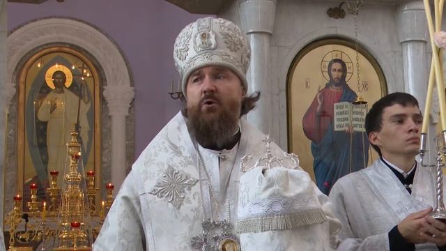 Проповедь митрополита Григория о чуде Архангела Михаила, бывшего в Хонех смотреть онлайн