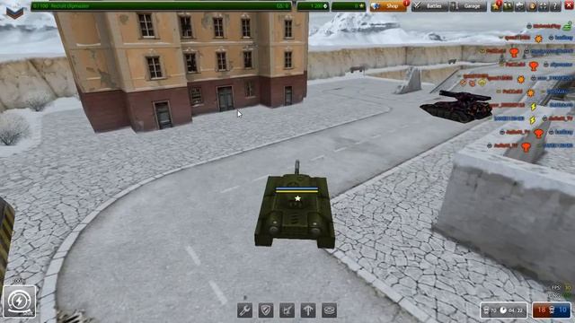 Best Mini Tank Game Ever PLAY MODE ON - Tank Off 2 смотреть онлайн