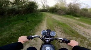 ПРОКАТИЛСЯ ПО ПОЛЯМ НА АЛЬФЕ/ПОКАТУШКА НА МОПЕДЕ АЛЬФА