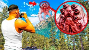 ОХОТА НА УЖАСНОГО ВЕЛИКАНА МУТАНТА В ГТА 5! НАШЕЛ ДРЕВНЕГО МОНСТРА ОБЗОР МОДА GTA 5 МОДЫ MODS